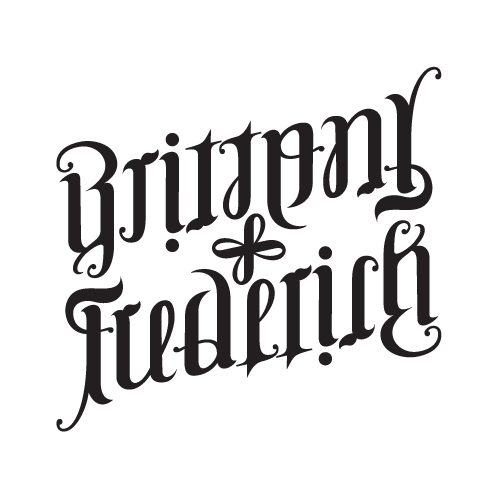 Brittany and Frederick Ambigram